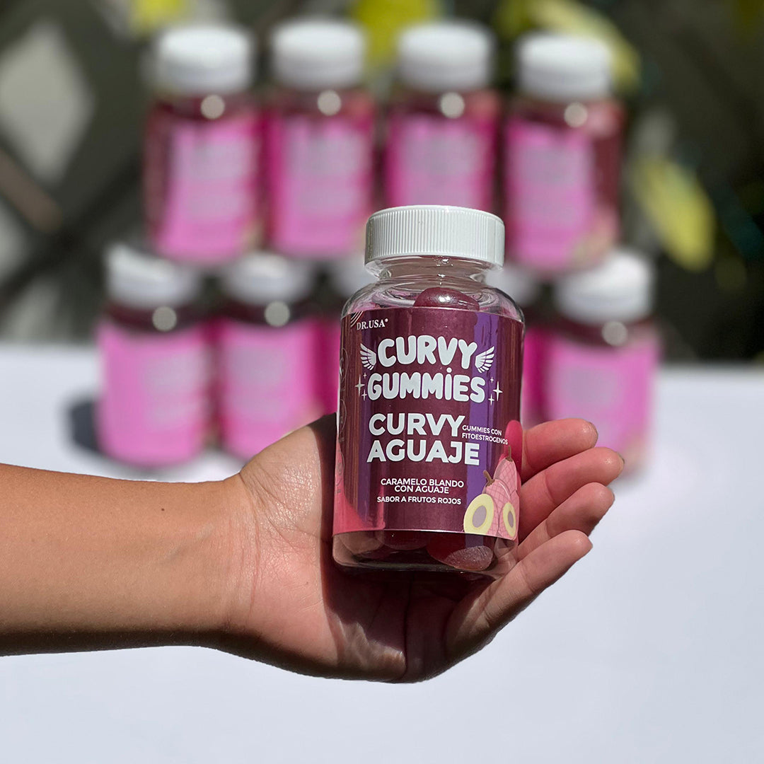🍑😍La fórmula para GLUTEOS grandes es CURVY GUMMIES🌺🍬